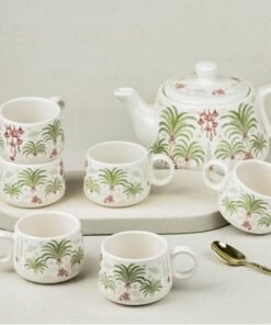 Somny Handcrafted Ceramic Alive Morning Tea Set