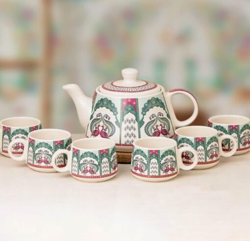 Somny Handmade Ceramic Alive Morning Tea Set