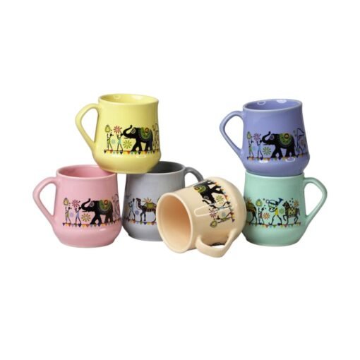 Somny Ceramic D Mug Set of 6Pc - Image 2