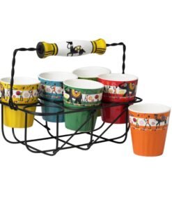 Alternative view of Somny Tumbler Carpet with Stand Set of 6